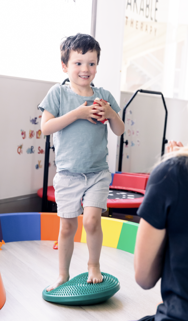 Toe Walking Child