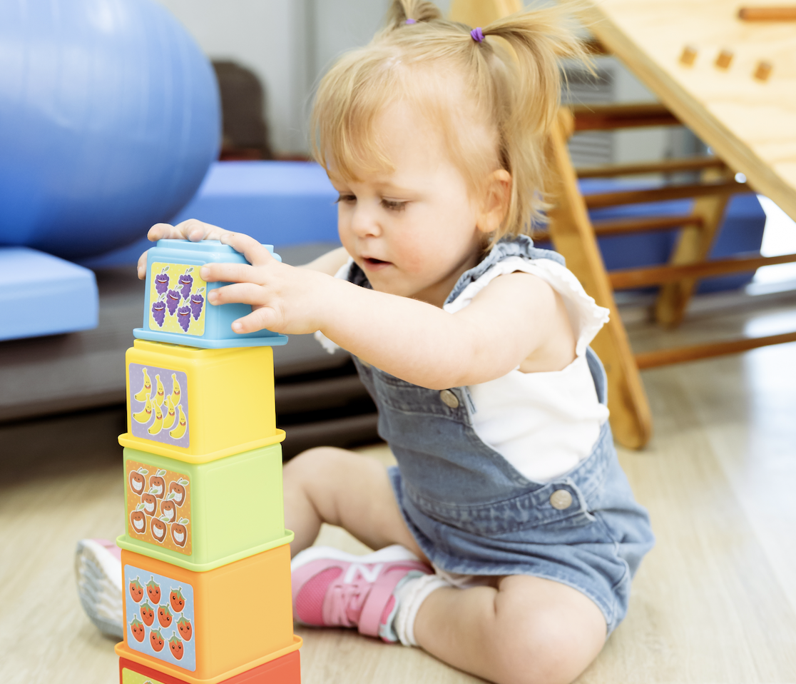 Toys help with child development